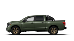 2024 Nissan TITAN® Crew Cab SV Bronze Edition 4x4 in Tactical Green Metallic