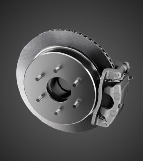 Nissan NV Passenger 14-inch disc brakes