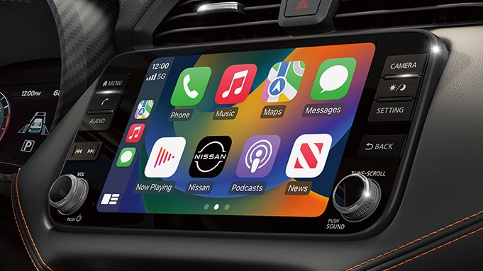 2024 Nissan Versa Apple CarPlay® screen